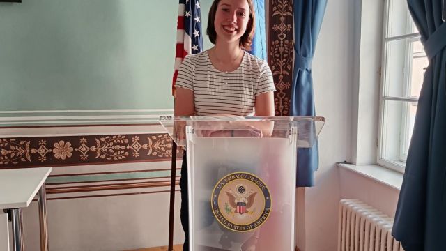 Veronika Trunečková letí jako jediná vybraná účastnice z ČR do USA na program BFTF