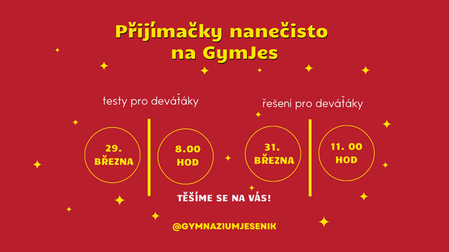 Přijímačky na nečisto