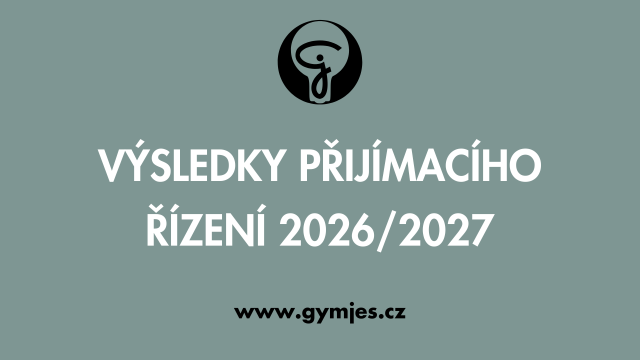 Výsledky přijímacího řízení 2026/2027